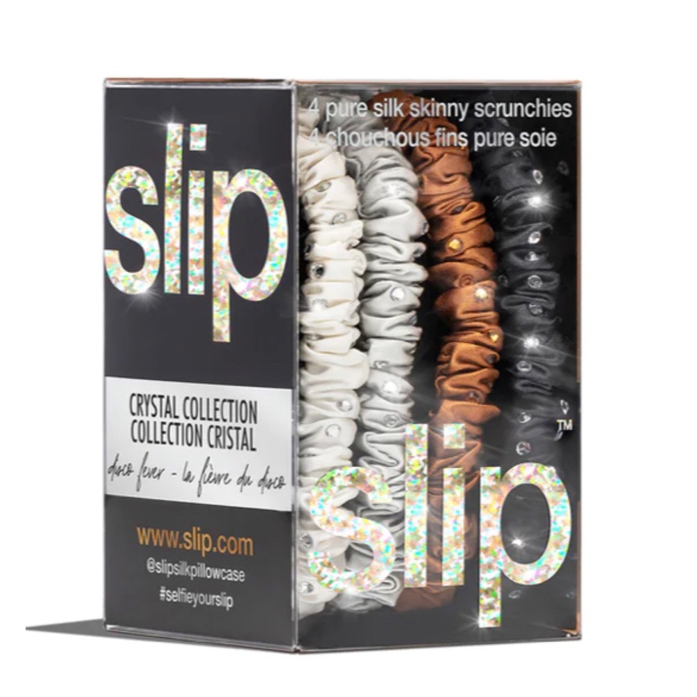 Slip • Silk Skinny Scrunchie Set - Picture 2 of 3
